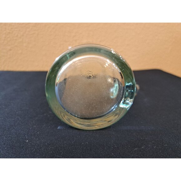 Vintage MCM Etched Ship Glass Martini Pitcher Rezler & Howell - Picture 4 of 5